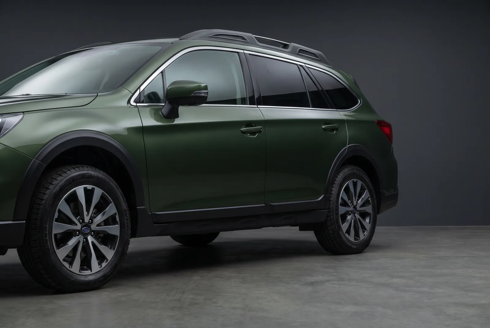 Detail van een Subaru Outback