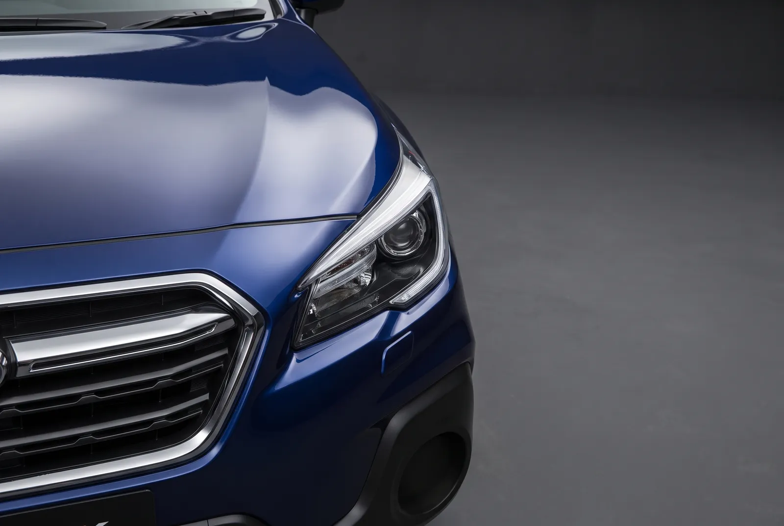 Detail van een Subaru